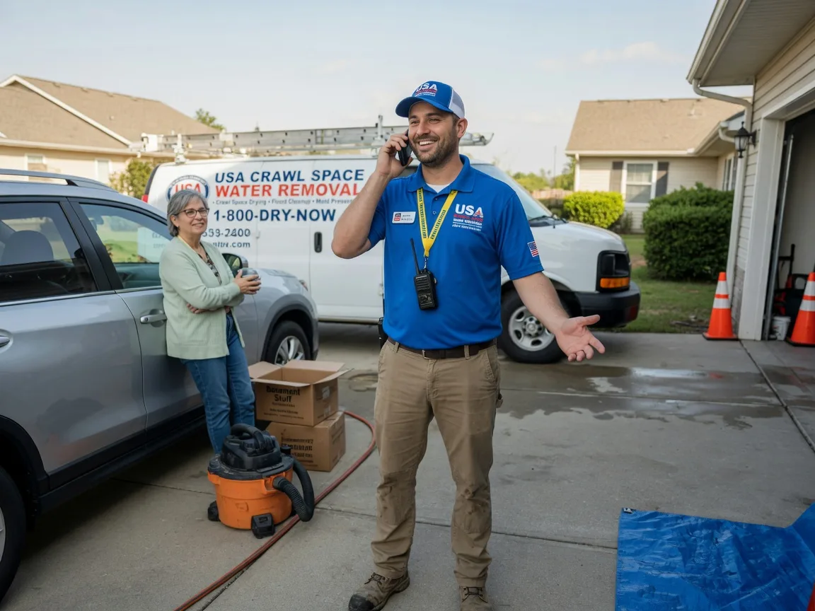 Crawl Space Water Removal Belton, TX FAQs